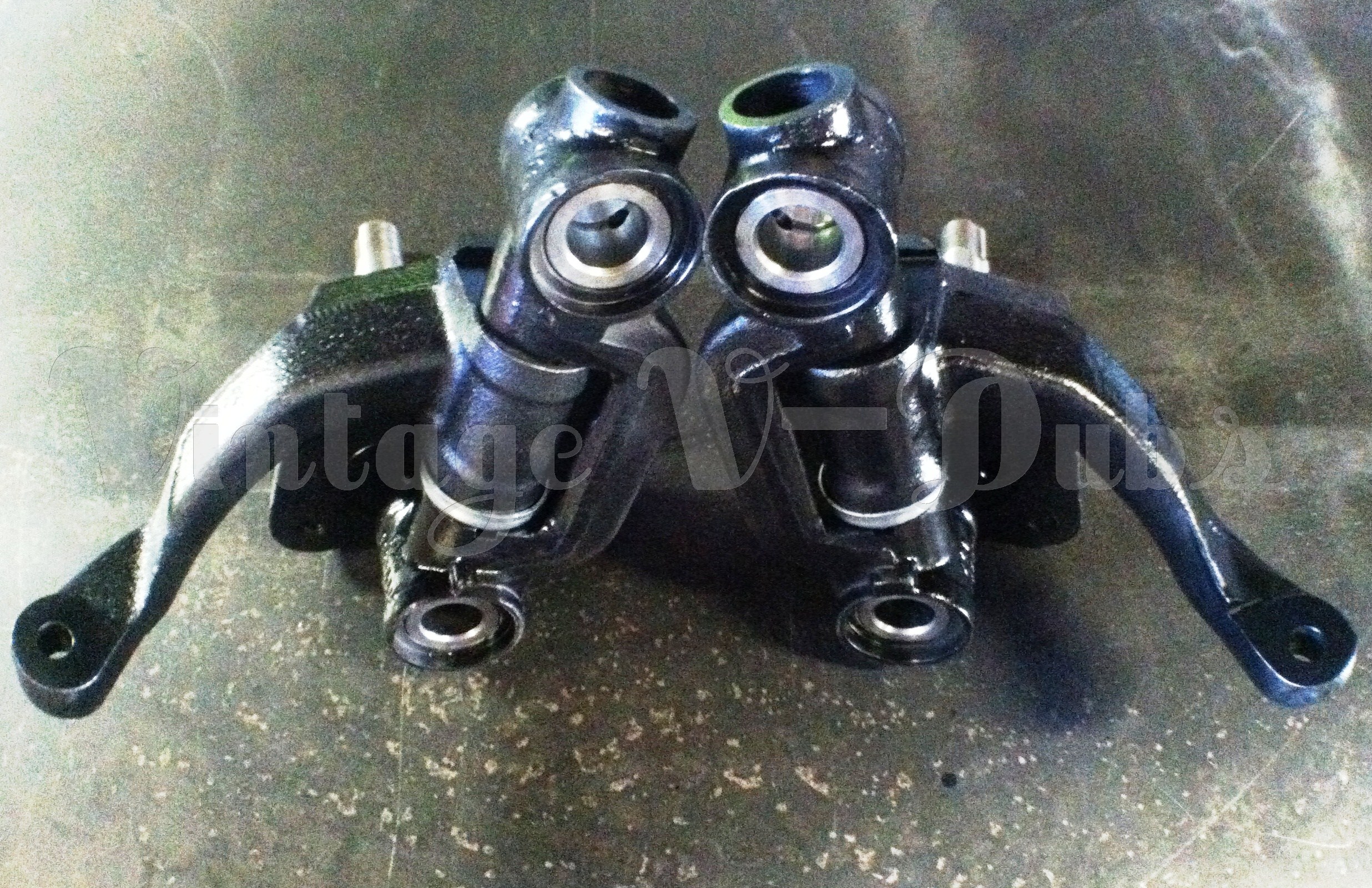 Vintage V-Dubs Link Pin Dropped Spindles