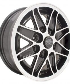 Cosmo Wheel - 15"x5.5" - Gloss Black/Polished Lip & Face