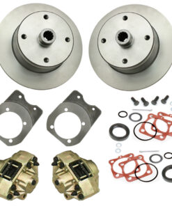 Rear Disc Brake Kit (Forged Bracket) - Bug/Ghia '68-'79- 4x130mm - EMPI 22-2861-F (3 - 5 Weeks Wait)