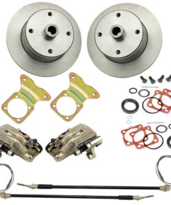 Rear Disc Brake Kit with E-Brake - Bug/Ghia '68-'79 - 4x130mm - EMPI 22-2870-0 (3 - 5 Weeks Wait)