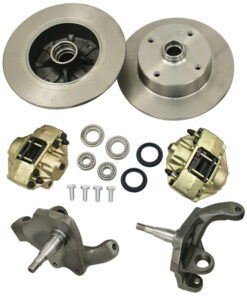 2.5" Drop Front Disc Brake Kit - Bug '66-'79/Ghia '66-'79 - 4x130mm - EMPI 22-2886-0 (3 - 5 Weeks Wait)