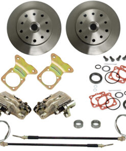 Rear Disc Brake Kit with E-Brake - Bug/Ghia '68-'79 - 5x130mm - EMPI 22-2913-0 (3 - 5 Weeks Wait)
