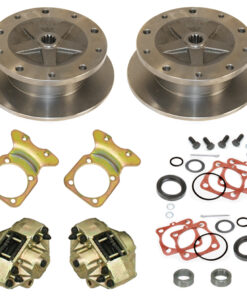 Rear Disc Brake Kit Wide Track Rotors - Bug/Ghia '68-'79 - 5x205mm - EMPI 22-2929-0 (5 -7 Days Wait)