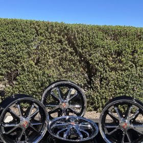 Classic Cutt Face Fuchs Alloys Wheels Set 15" (4-6 WEEKS WAIT)