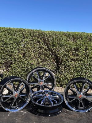 Classic Cutt Face Fuchs Alloys Wheels Set 15" (4-6 WEEKS WAIT)