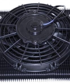 96 Plate Competition Oil Cooler & Fan Kit - FREE SHIPPING