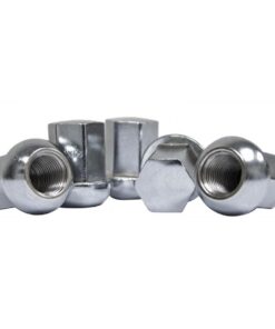 EMPI - ALLOY 14MM LUG NUTS FOR 911 STYLE WHEELS - STEEL WITH CHROME FINISH - BALL SEAT DESIGN - SET OF 5