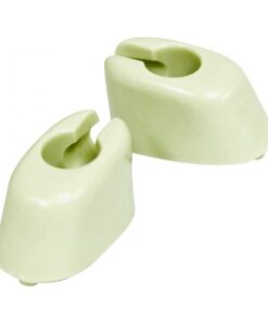 Sun Visor Clips, Type 1, 65-67, Type 2, 68-79, Ivory, Pair - FREE SHIPPING