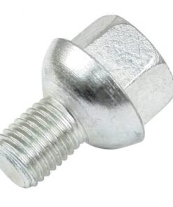 Road Wheel Bolt, Silver Zinc (12 x 1.5mm), 19mm Head
