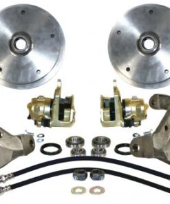 Drop Spindle 5/205 Front Disc Brake Kit, Double Drilled 5/130 with 14x1.5mm threads or 5/205 with 12x1.5mm threads, Link Pin - FREE SHIPPING