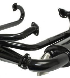 Sideflow Merged Exhaust System with Muffler, Type 1 66-73 Upright Engines Only, 1300-1600cc - FREE SHIPPING