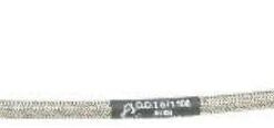 Braided S/S Brake Line, Front, M/F, 440mm (17.32") - FREE SHIPPING