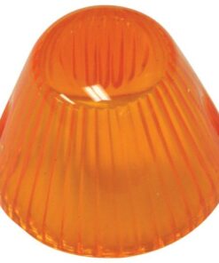 Turn Signal Lens, Bullet, Ghia 59-64 / Type 3 62-63, 68-69 Amber, Each - FREE SHIPPING