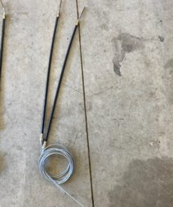 Disc Brake E- Brake Cable fits EMPI Disc Brakes Bug/Ghia 1953 - 1955 (3 -5 Days Wait)
