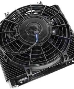72 Plate Competition Oil Cooler & Fan Kit - FREE SHIPPING