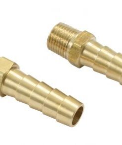 1/8" NPT x 5/16" Barb Fuel Fitting for P/N: 9102, Pair  - FREE SHIPPING