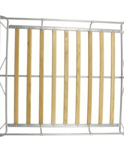 Roof Rack, Silver Powder Coat, K/D, Type 1 - FREE SHIPPING