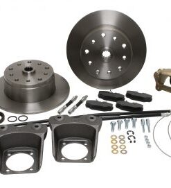 Deluxe Rear Disc Brake Kit, Double-Drilled 5x130 with 14x1.5mm threads / 5x4.75" with 12mm threads - FREE SHIPPING