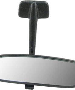 Rear View Mirror, Day/Night, Type 1 Sedan, 68-77, Metal Coated with Black Plastic  - Part # 98-8579-B / 113-857-511L