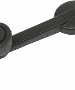 Window Crank, Metal Backed, H.D., Black, 68-74, Each - FREE SHIPPING