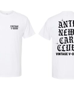 Anti New Car Club Shirt - FREE SHIPPING (M)