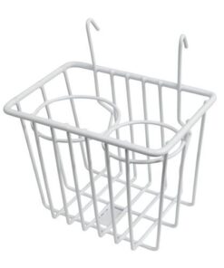 Wire Basket, White, Type 2 55-67 - Part # 18-1069-0