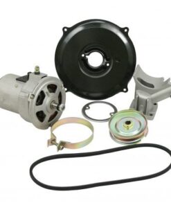 Alt. Conversion Kit with Zinc Pulley & Belt - FREE SHIPPING