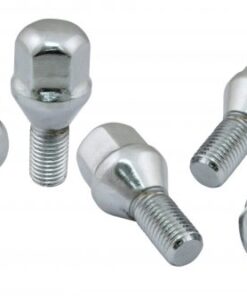 Chrome Lug Bolts - 12mm, 60 Degree, Set of 5 For EMPI 5x205 wheels - Part # 00-9711-0