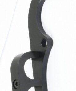 Billet F/F Oil Line Bracket – Black, Each - Part # 17-2809-0