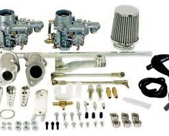 EMPI Dual EPC 34 Kit, Type 1 Single Port with Air Cleaners - FREE SHIPPING
