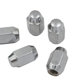 Chrome Lug Nuts, M12-1.5, Acorn 60 Degree Style (Set of 5) - (3 -5 Days Wait) - Part Number: 00-9537-0