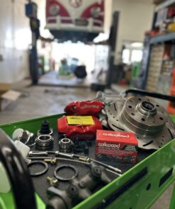 3/4" Thick Scalloped Bus Front Disc Brakes Kit '63-'79 (3 - 5 Weeks Wait)