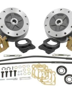 Deluxe Wide Track Rear Disc Brake Kit - Swing Axle 5-Lug, 5x205mm with Emergency Brake - FREE SHIPPING (5 -7 Days Wait)