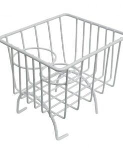 Wire Hump Basket, White, Type 1 - FREE SHIPPING (3 -5 DAYS WAIT)