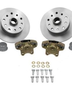 Bolt-On Front Disc Brake Kit – Ball Joint, 5-Lug, Double Drilled (5x130mm & 5x4.75") – Type 3 ’66–’71 (5-7 DAYS WAIT)
