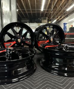 Black Widow Wheels – Porsche 5x130 Bolt Pattern (4-6 WEEKS WAIT)