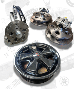 B.B.B T-1 Best Beetle Brakes with Spindles and Detailed Porsche Alloys (Set of 4) (4-6 WEEKS WAIT)