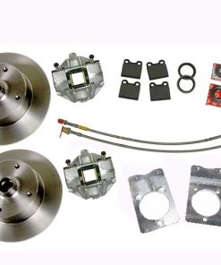 Disc Brake Conversion, TRW, Ball Joint Front End, Standard Bug, 4 Lug  #87-0991