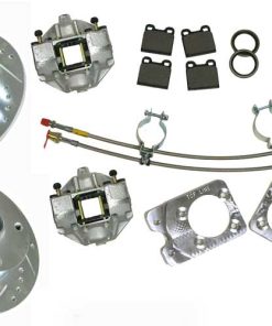 Disc Brake Conversion, Front, All Super, Drill & Slot #87-0988CHV