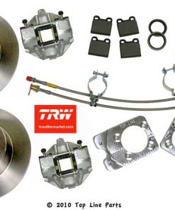 Disc Brake Conversion, TRW, Front, All Super Beetles, 4 Lug #87-0988