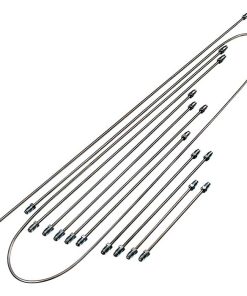 Brake Hard Line Kit, Stainless, all Super Beetle #89-0714
